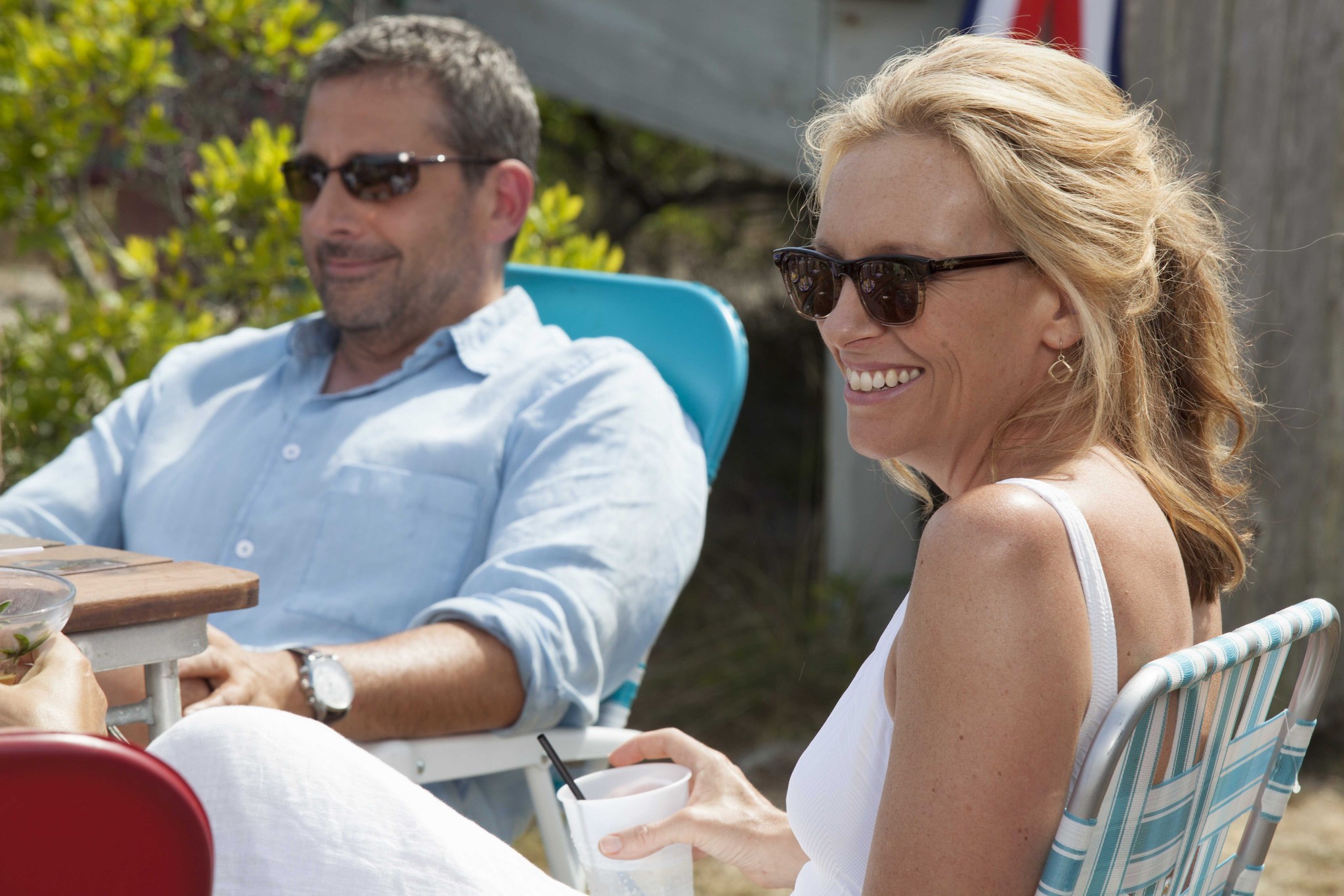 Still of Toni Collette and Steve Carell in The Way Way Back (2013)