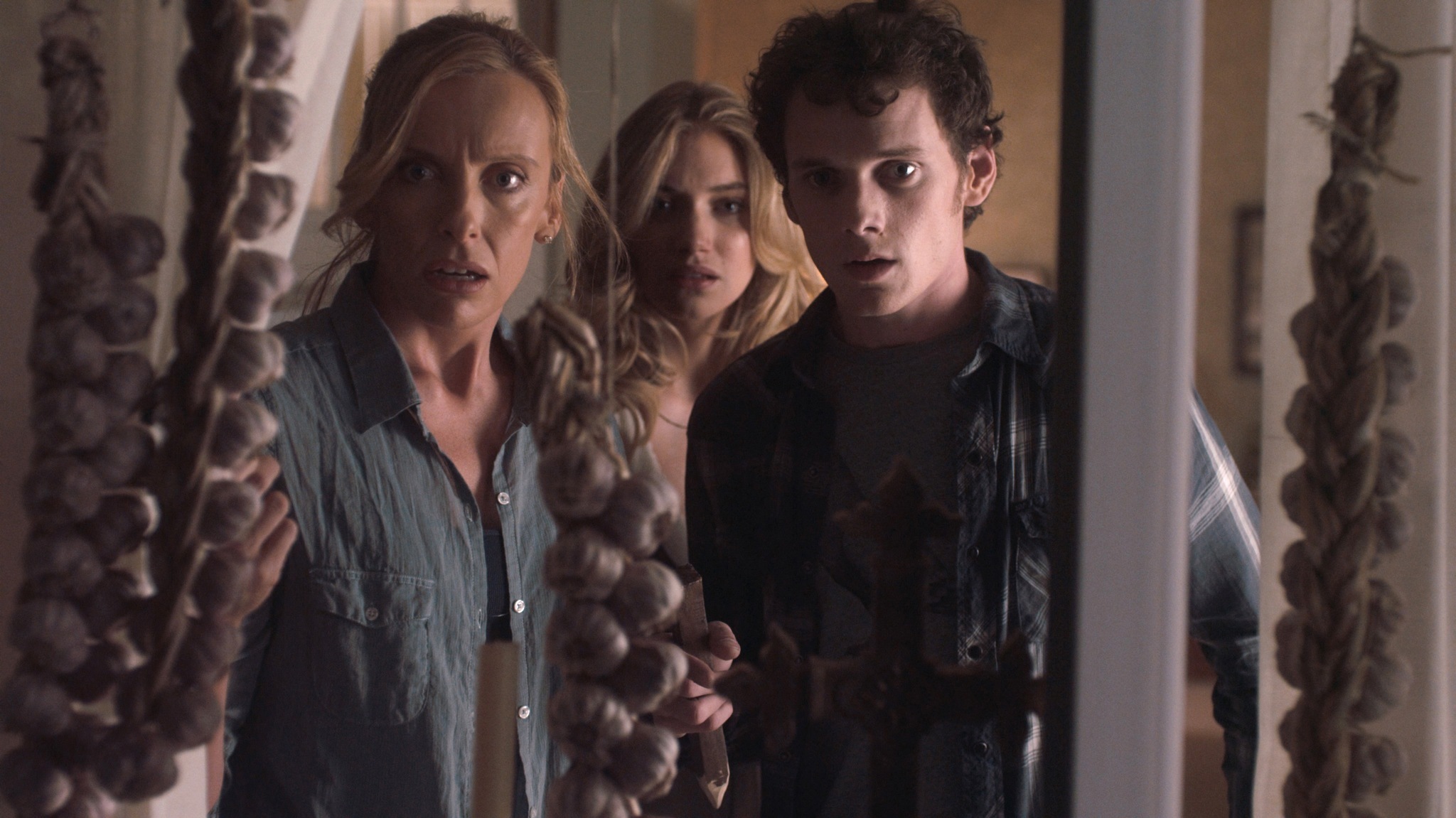 Still of Toni Collette, Anton Yelchin and Imogen Poots in Fright Night (2011)
