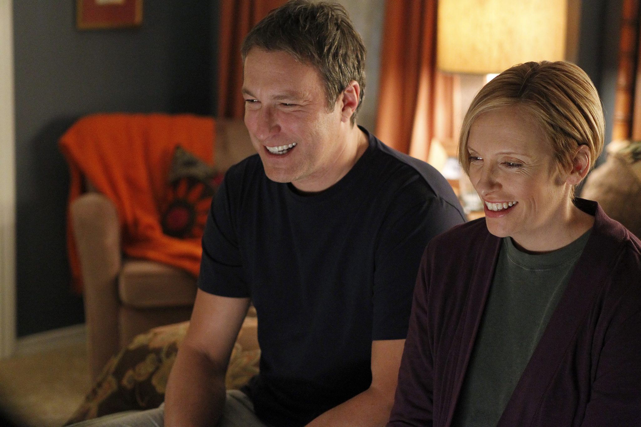 Still of Toni Collette and John Corbett in United States of Tara (2009)