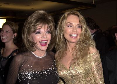 Dyan Cannon and Joan Collins