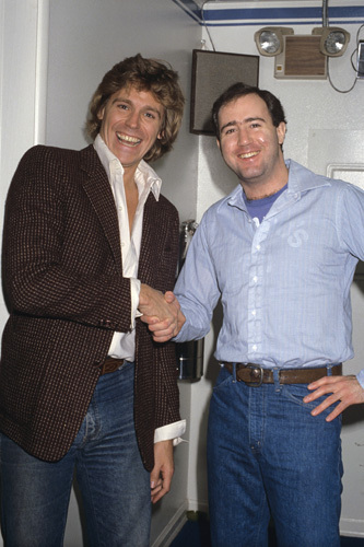 Jeff Conaway and Andy Kaufman circa 1970s