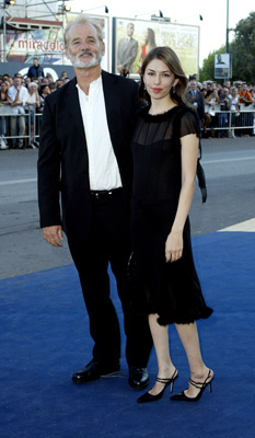 Bill Murray and Sofia Coppola at event of Pasiklyde vertime (2003)