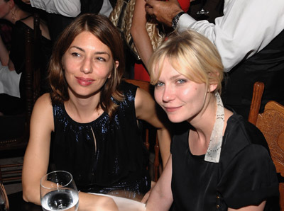 Kirsten Dunst and Sofia Coppola