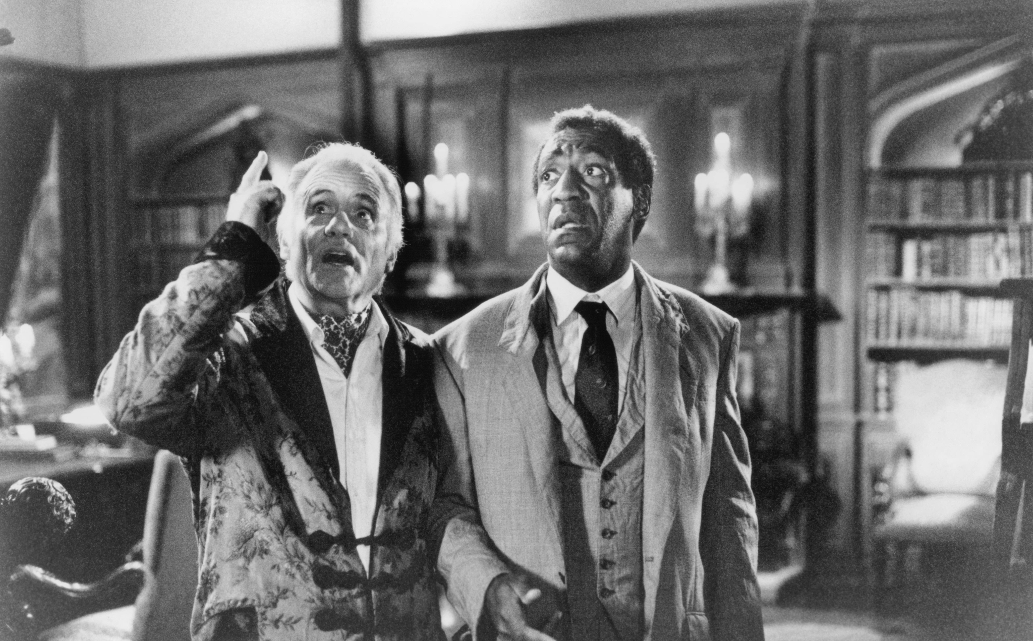 Still of Ian Bannen and Bill Cosby in Ghost Dad (1990)