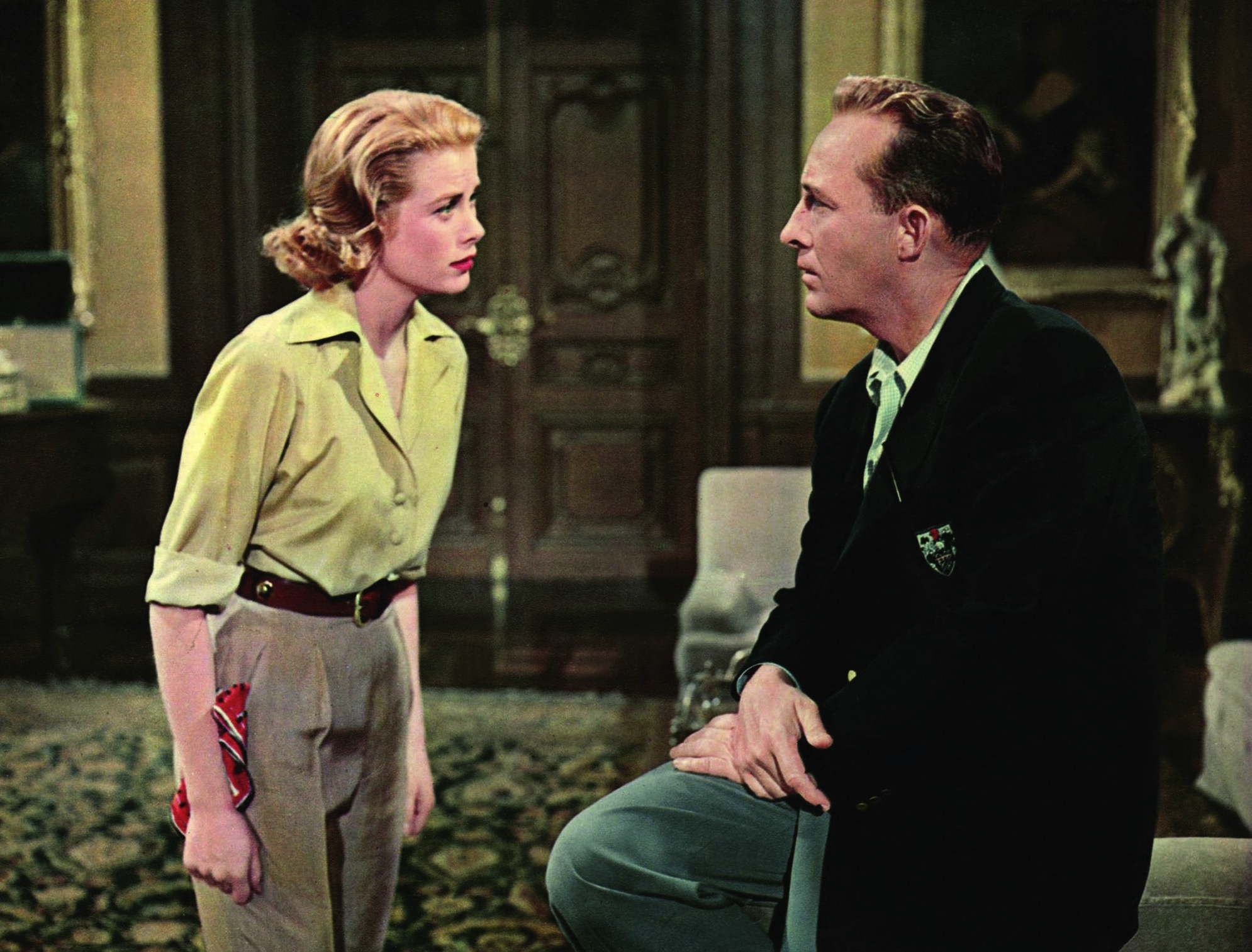 Still of Grace Kelly and Bing Crosby in High Society (1956)