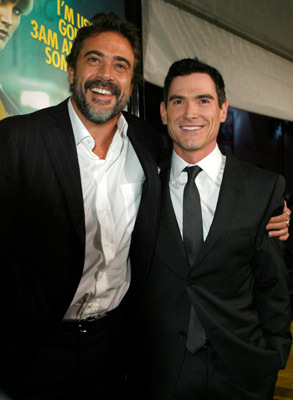 Billy Crudup and Jeffrey Dean Morgan at event of Watchmen (2009)