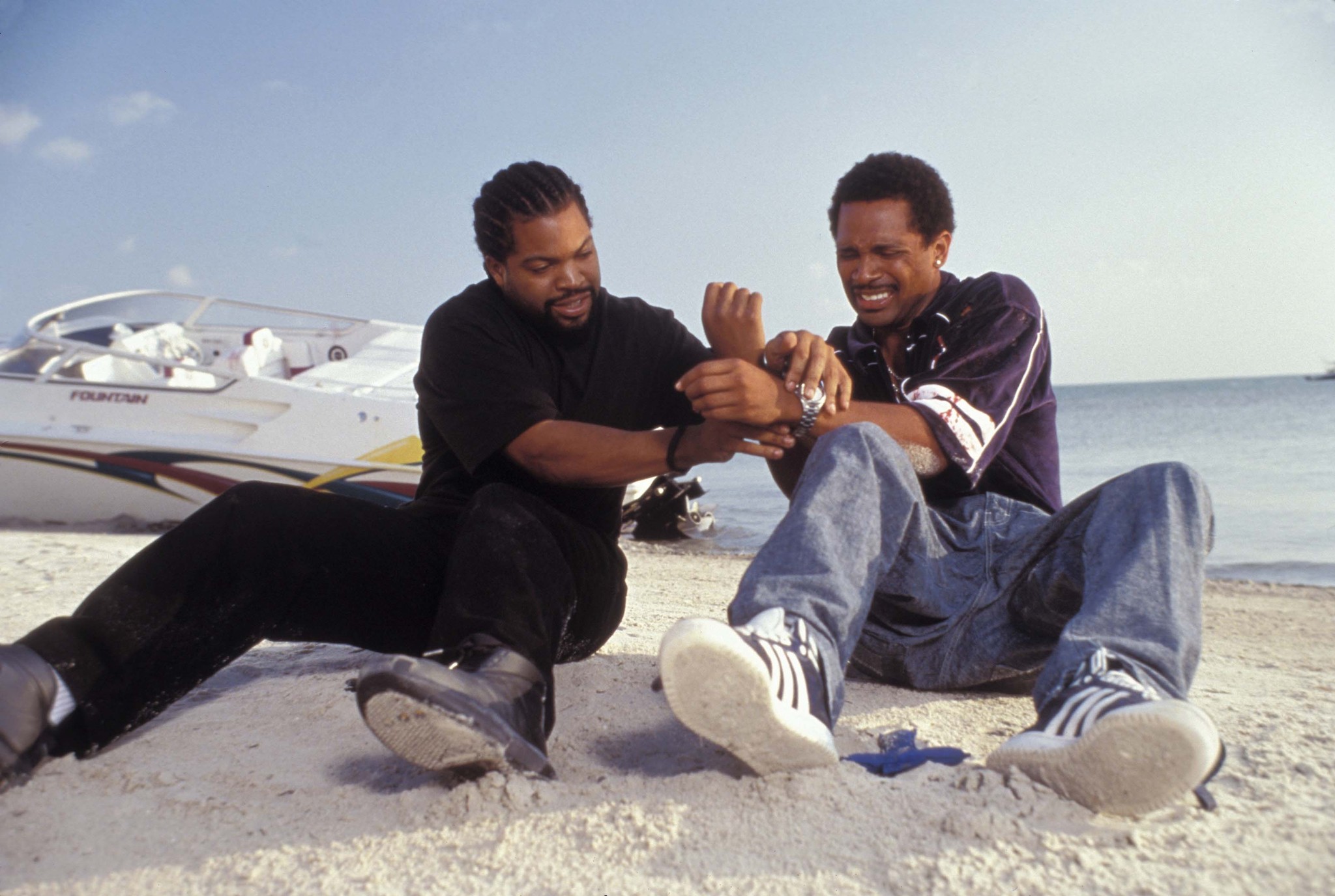 Still of Ice Cube and Mike Epps in All About the Benjamins (2002)