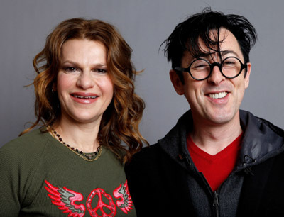 Sandra Bernhard and Alan Cumming