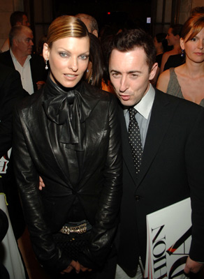 Alan Cumming and Linda Evangelista