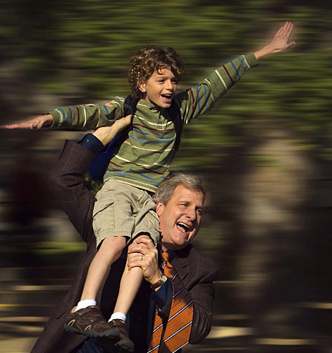 Still of Jeff Daniels and Noah Valencia in Sweet Nothing in My Ear (2008)