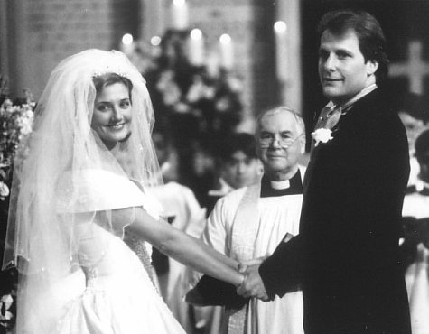 Still of Joely Richardson and Jeff Daniels in 101 Dalmatians (1996)