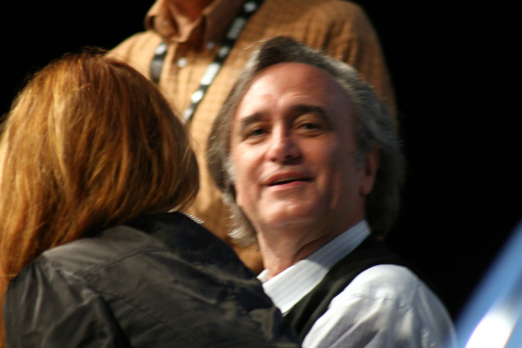 Joe Dante at event of The Hole (2009)