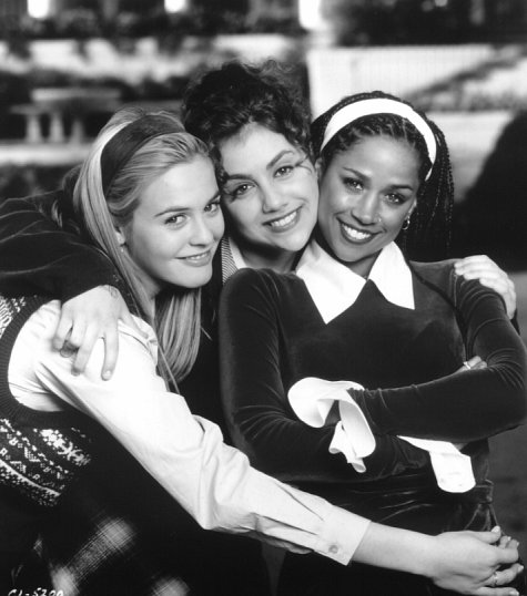 Alicia Silverstone, Stacey Dash and Brittany Murphy in Clueless (1995)