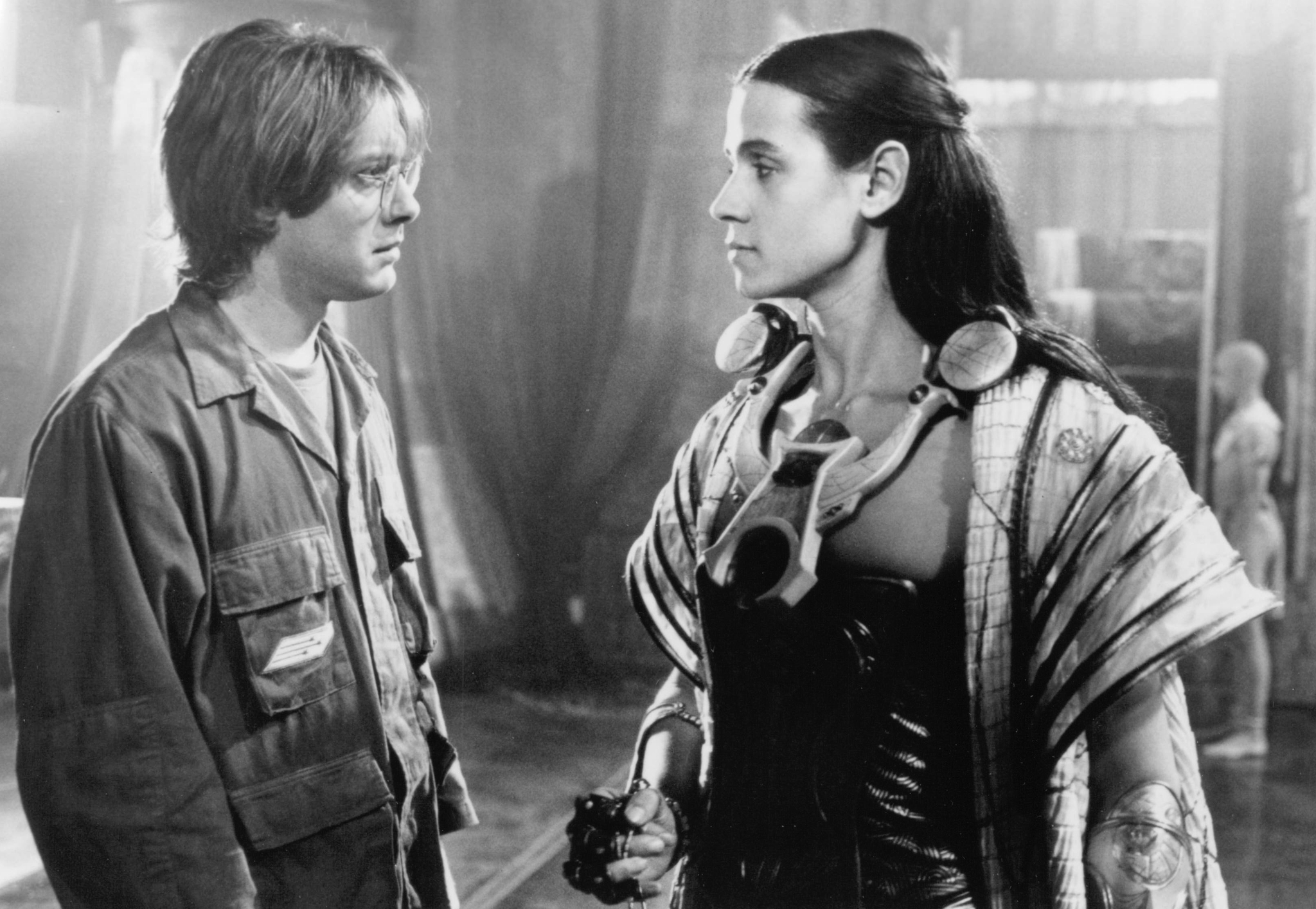 Still of James Spader and Jaye Davidson in Stargate (1994)