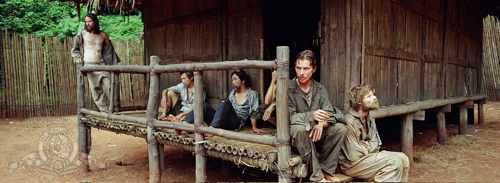 Still of Christian Bale, Jeremy Davies and Steve Zahn in Rescue Dawn (2006)