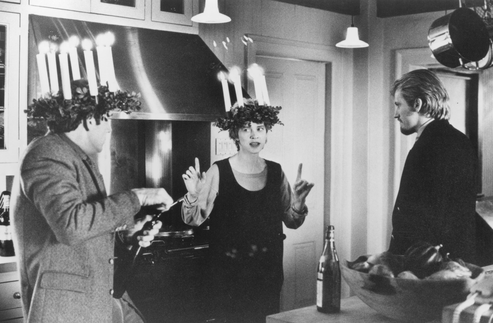 Still of Judy Davis and Denis Leary in The Ref (1994)