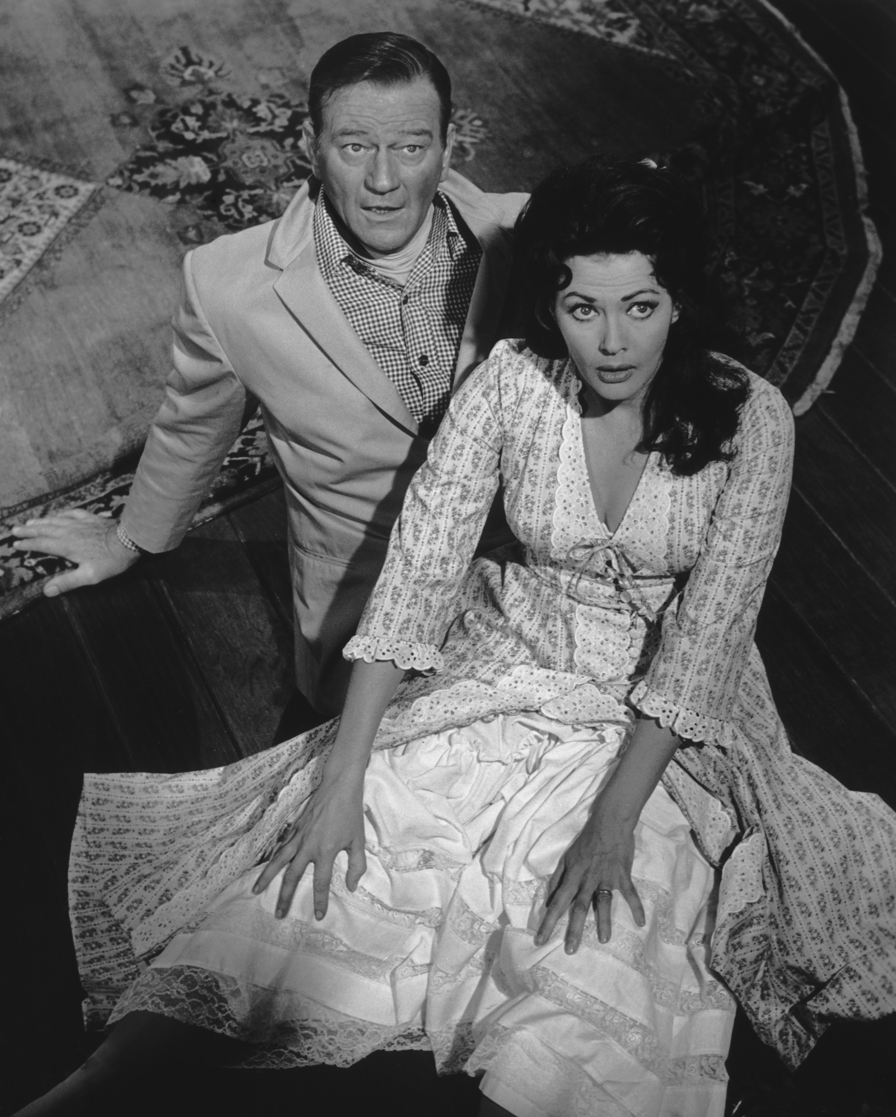Still of John Wayne and Yvonne De Carlo in McLintock! (1963)