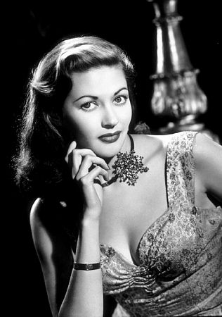 Yvonne De Carlo, circa 1948.