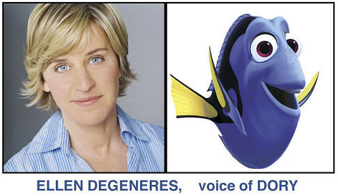 Ellen DeGeneres in Zuviukas Nemo (2003)