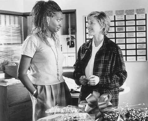Still of Ellen DeGeneres and Ellen Cleghorne in Mr. Wrong (1996)