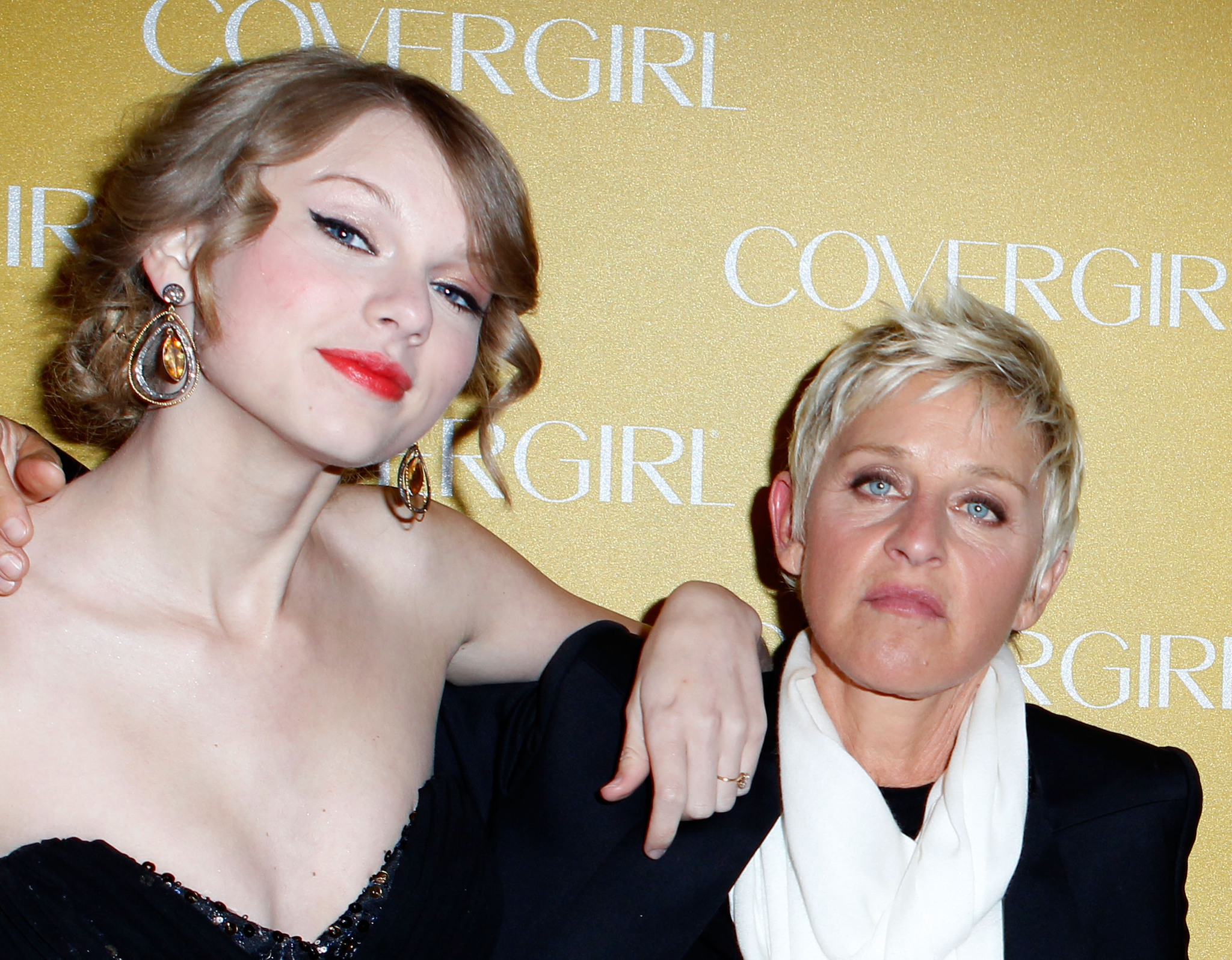 Ellen DeGeneres and Taylor Swift