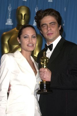 Benicio Del Toro and Angelina Jolie