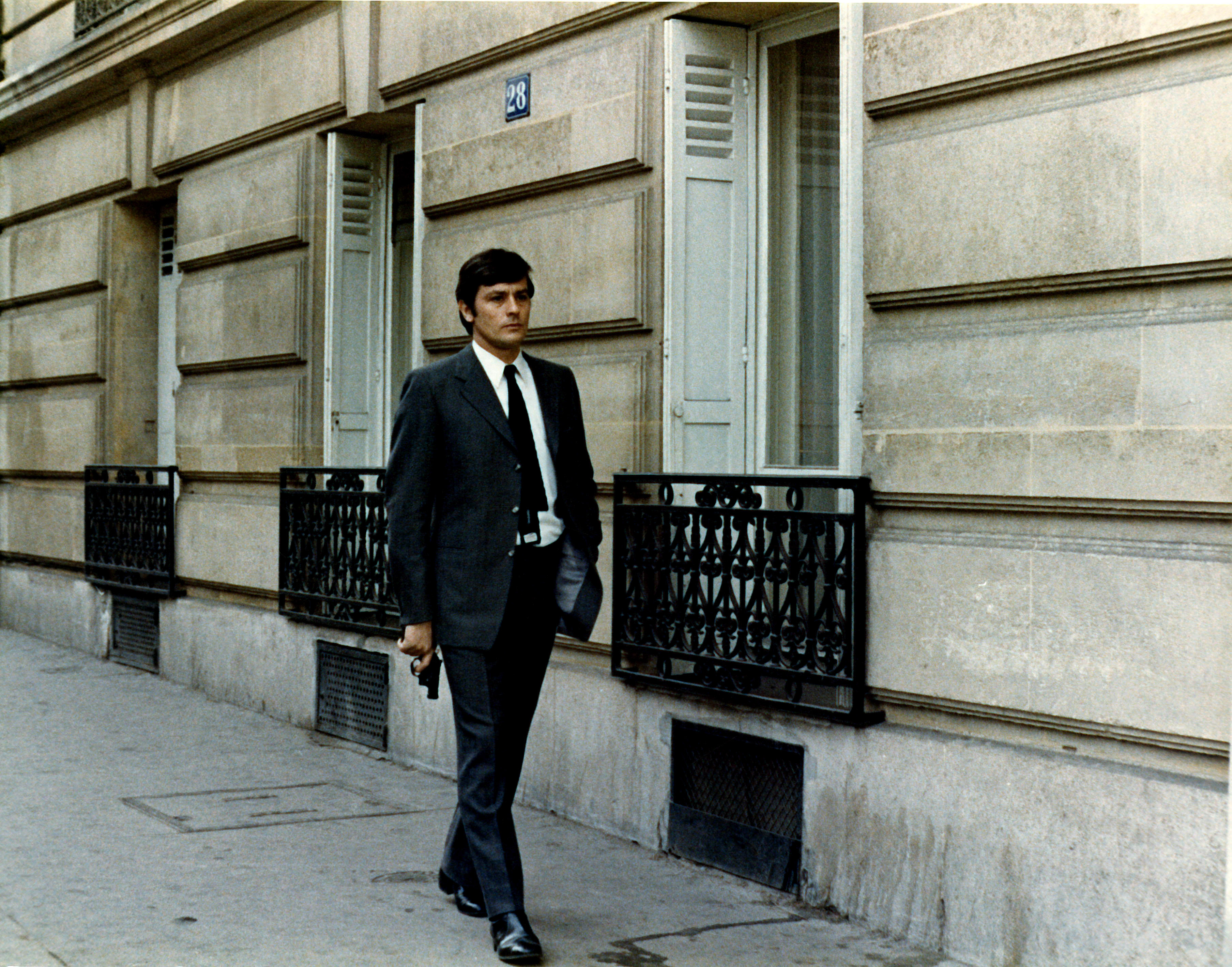 Still of Alain Delon in Un flic (1972)