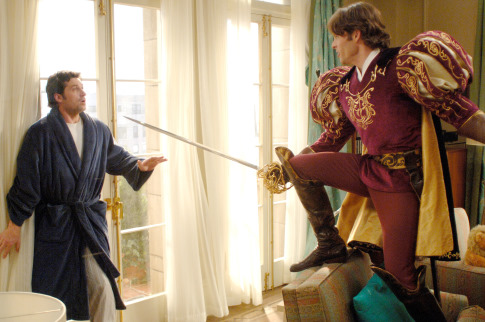Still of Patrick Dempsey and James Marsden in Enchanted (2007)