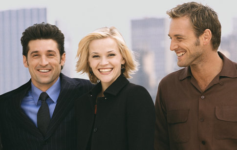 Reese Witherspoon, Patrick Dempsey and Josh Lucas in Mergina is Alabamos (2002)