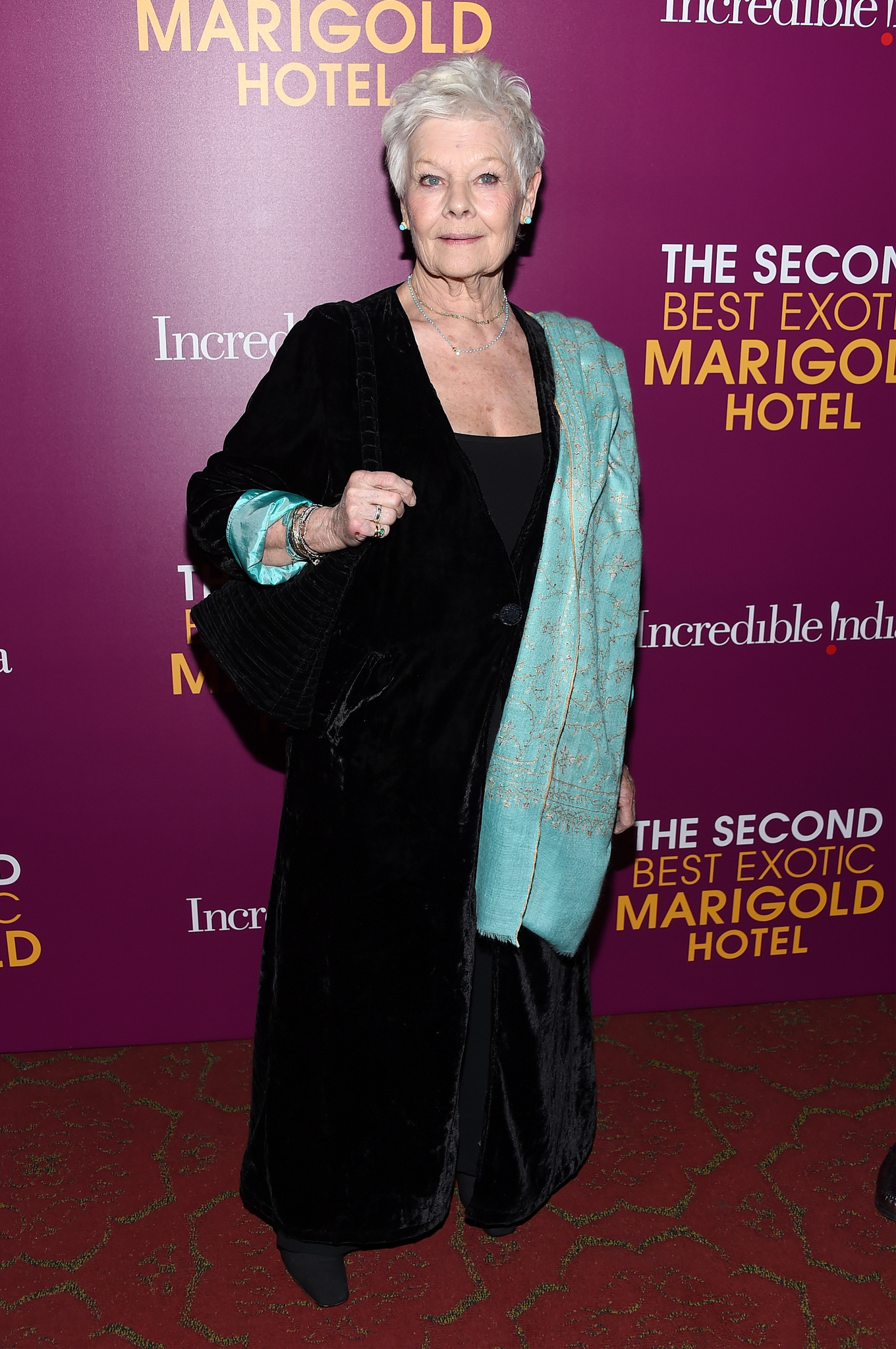 Judi Dench at event of Geriausias egzotiskas Marigold viesbutis 2 (2015)