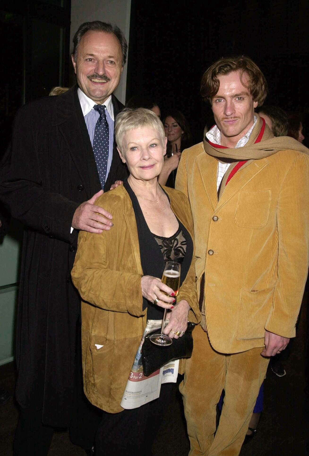 Judi Dench, Peter Bowles and Toby Stephens