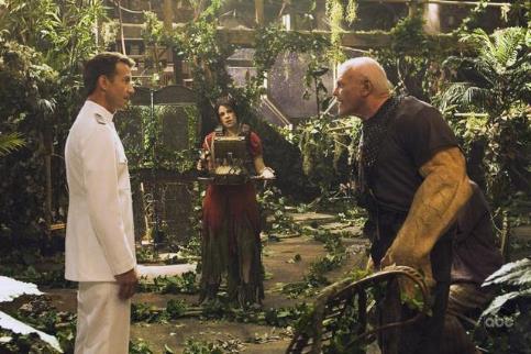 Still of Brian Dennehy and James Denton in Masters of Science Fiction (2007)