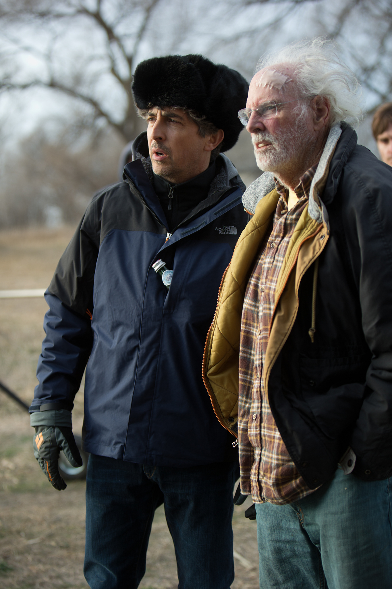 Bruce Dern and Alexander Payne in Nebraska (2013)