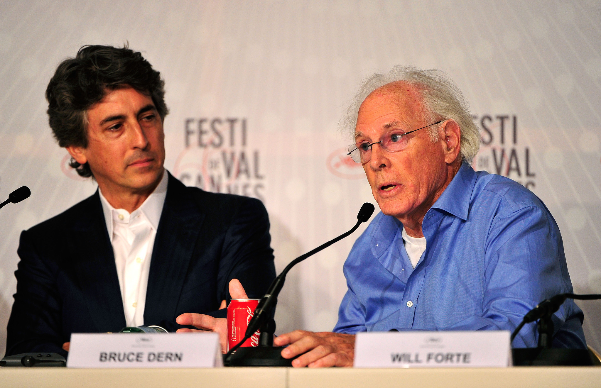 Bruce Dern and Alexander Payne at event of Nebraska (2013)