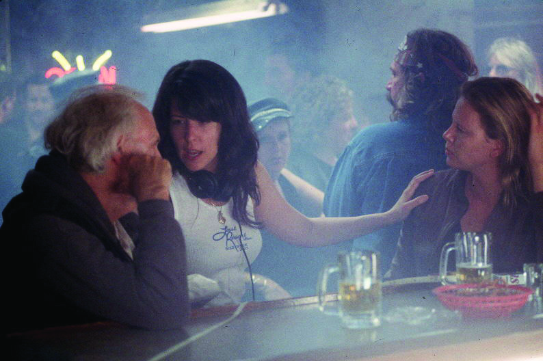 Still of Charlize Theron, Bruce Dern and Patty Jenkins in Monster (2003)