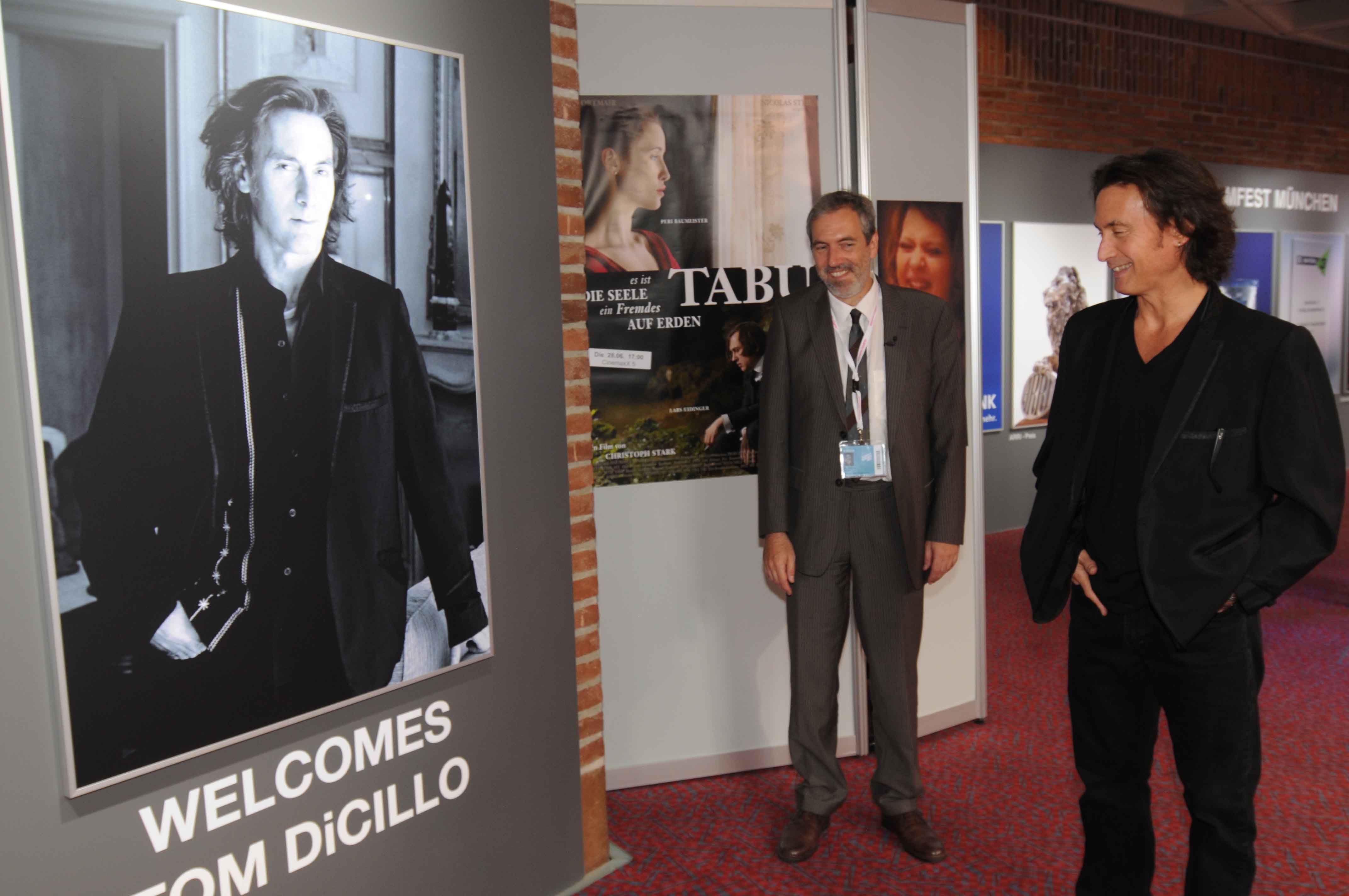 Tom DiCillo and Andreas Stohl, director of the Munich Film Festival, 2011 retrospective of DiCillo's films.