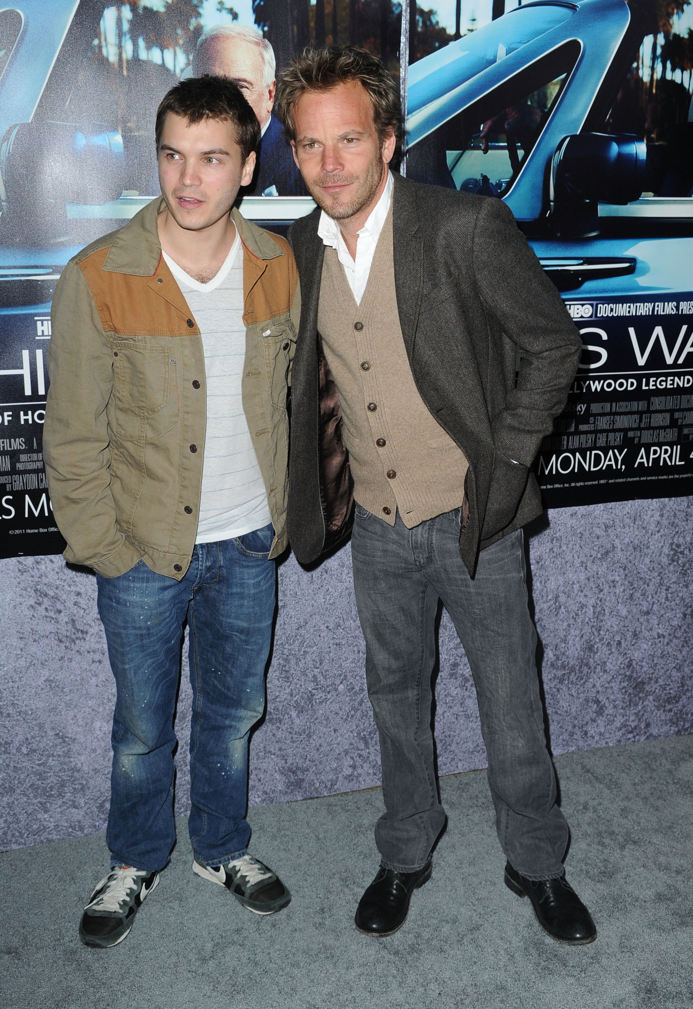 Stephen Dorff and Emile Hirsch at event of His Way (2011)