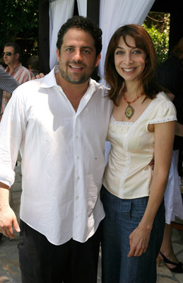 Illeana Douglas and Brett Ratner