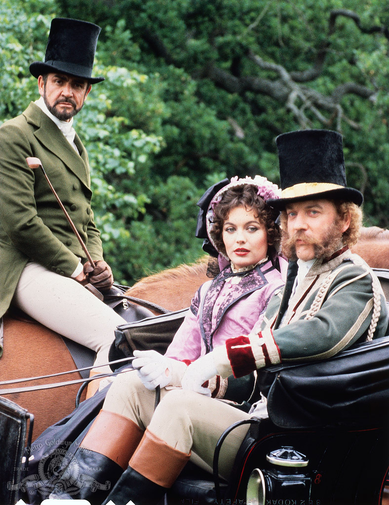 Still of Sean Connery, Donald Sutherland and Lesley-Anne Down in The First Great Train Robbery (1978)