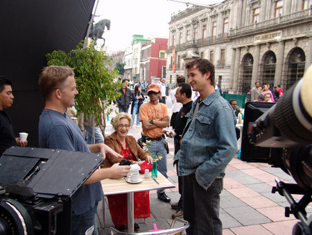 Olympia Dukakis, Noah Wyle and Peter Winther