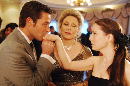 Faye Dunaway, Steven Brand and Agata Gotova in Say It in Russian (2007)