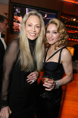 Madonna and Faye Dunaway