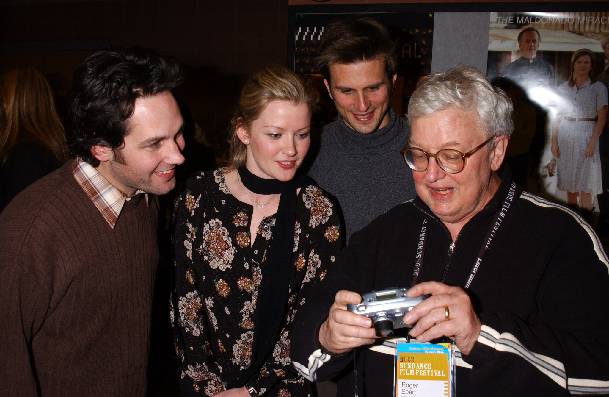 Roger Ebert, Gretchen Mol, Paul Rudd and Frederick Weller