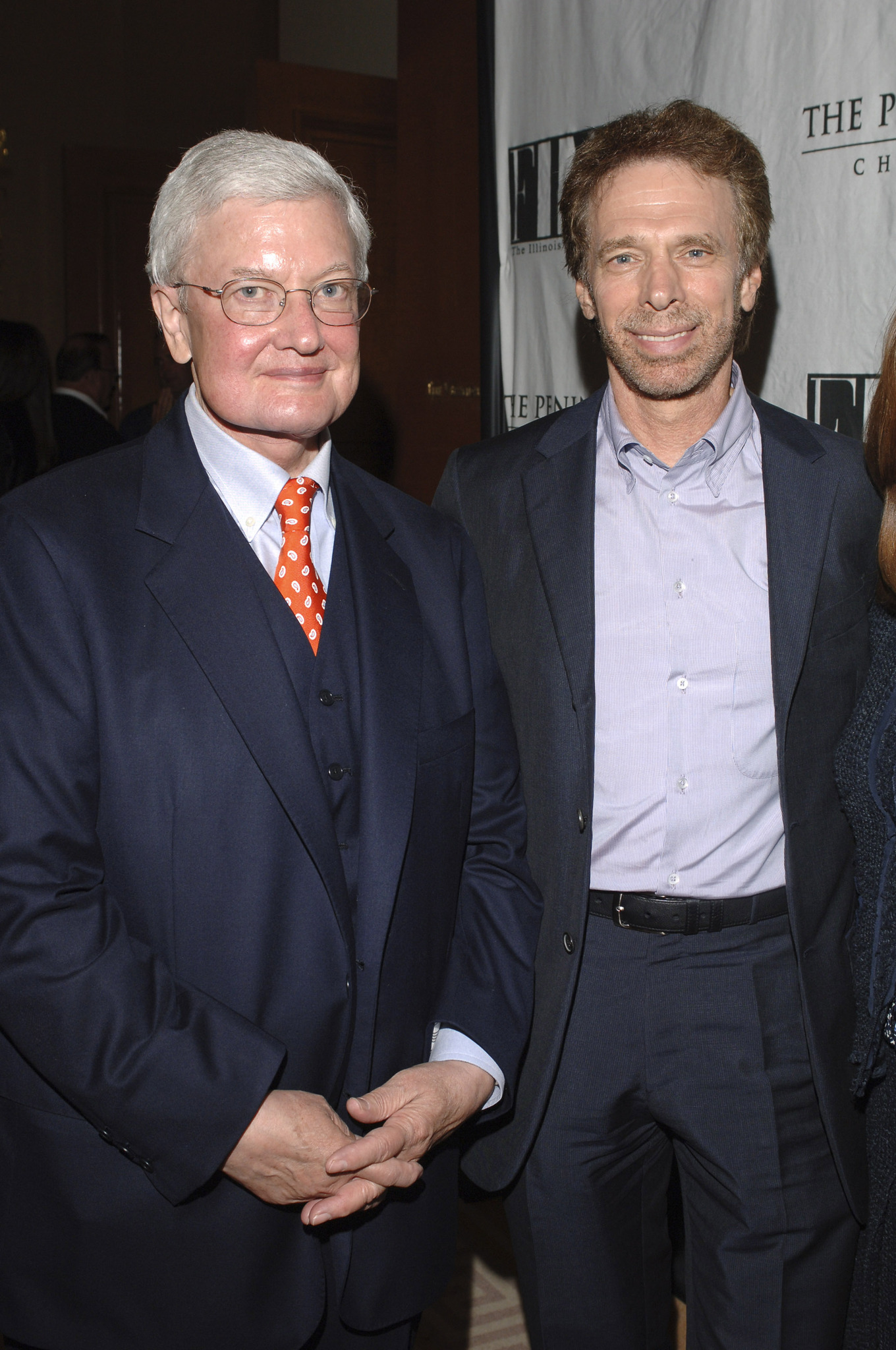 Jerry Bruckheimer and Roger Ebert