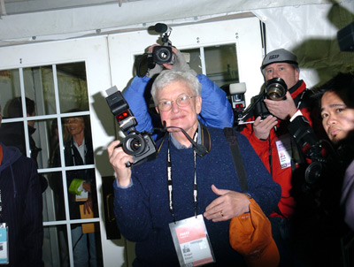 Roger Ebert at event of The Matador (2005)
