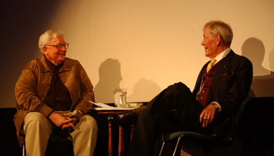 Peter O'Toole and Roger Ebert