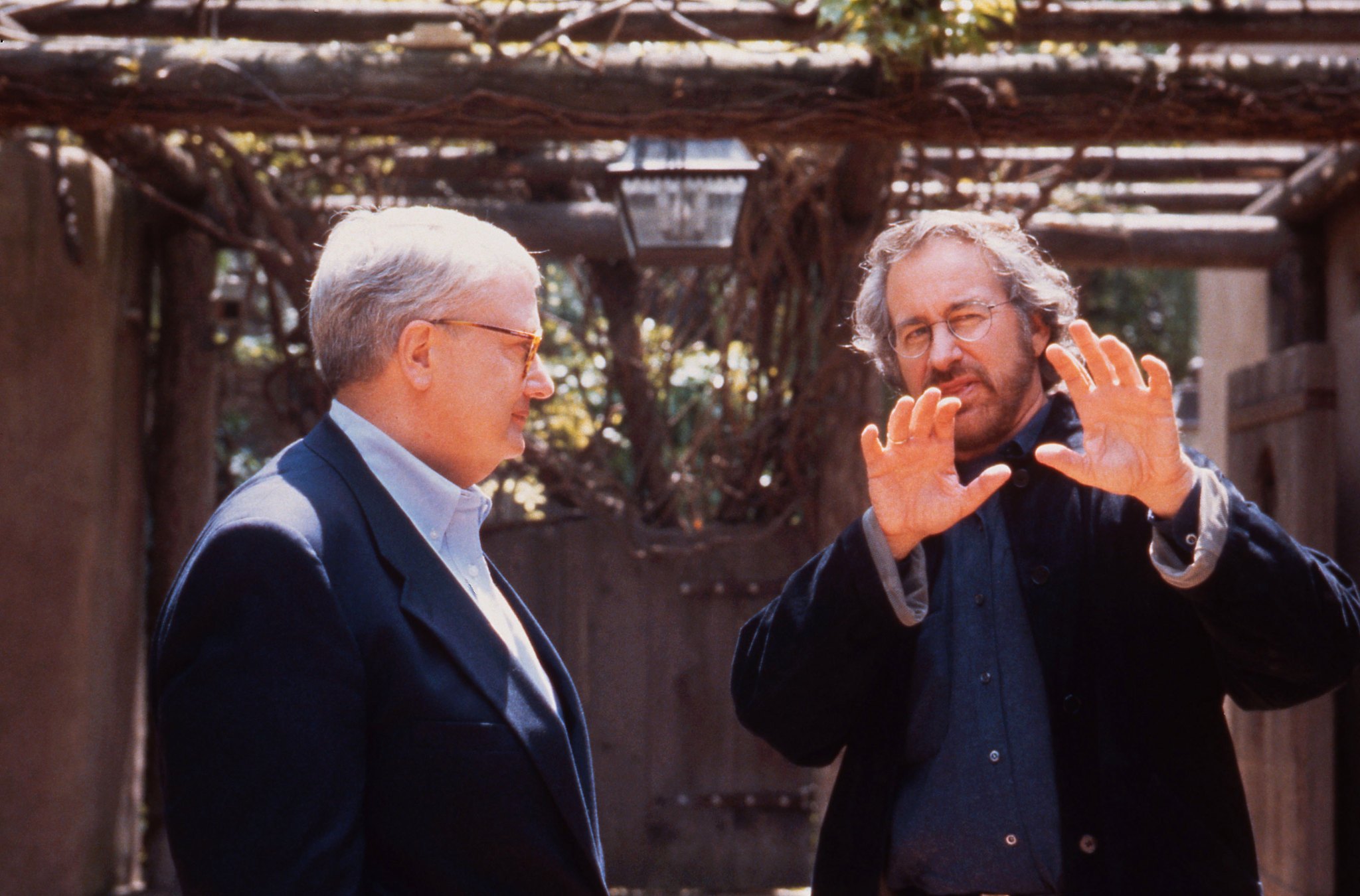 Steven Spielberg and Roger Ebert