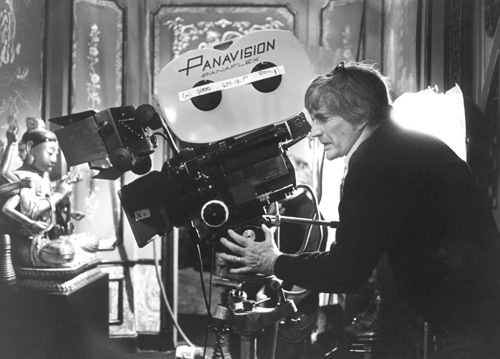 Blake Edwards filming a Pink Panther Film circa 1972