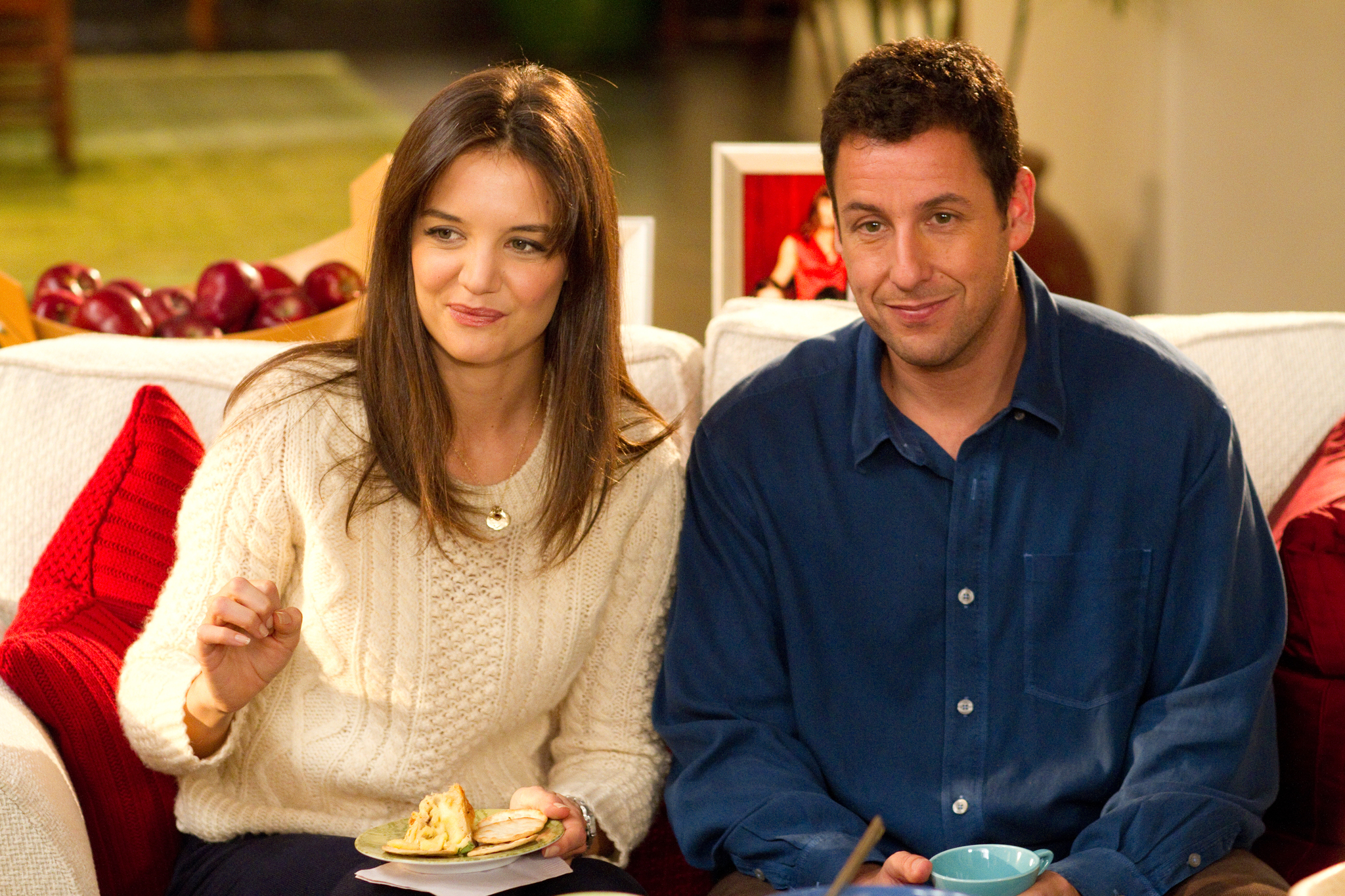 Still of Adam Sandler and Katie Holmes in Dzekas ir Dzile (2011)