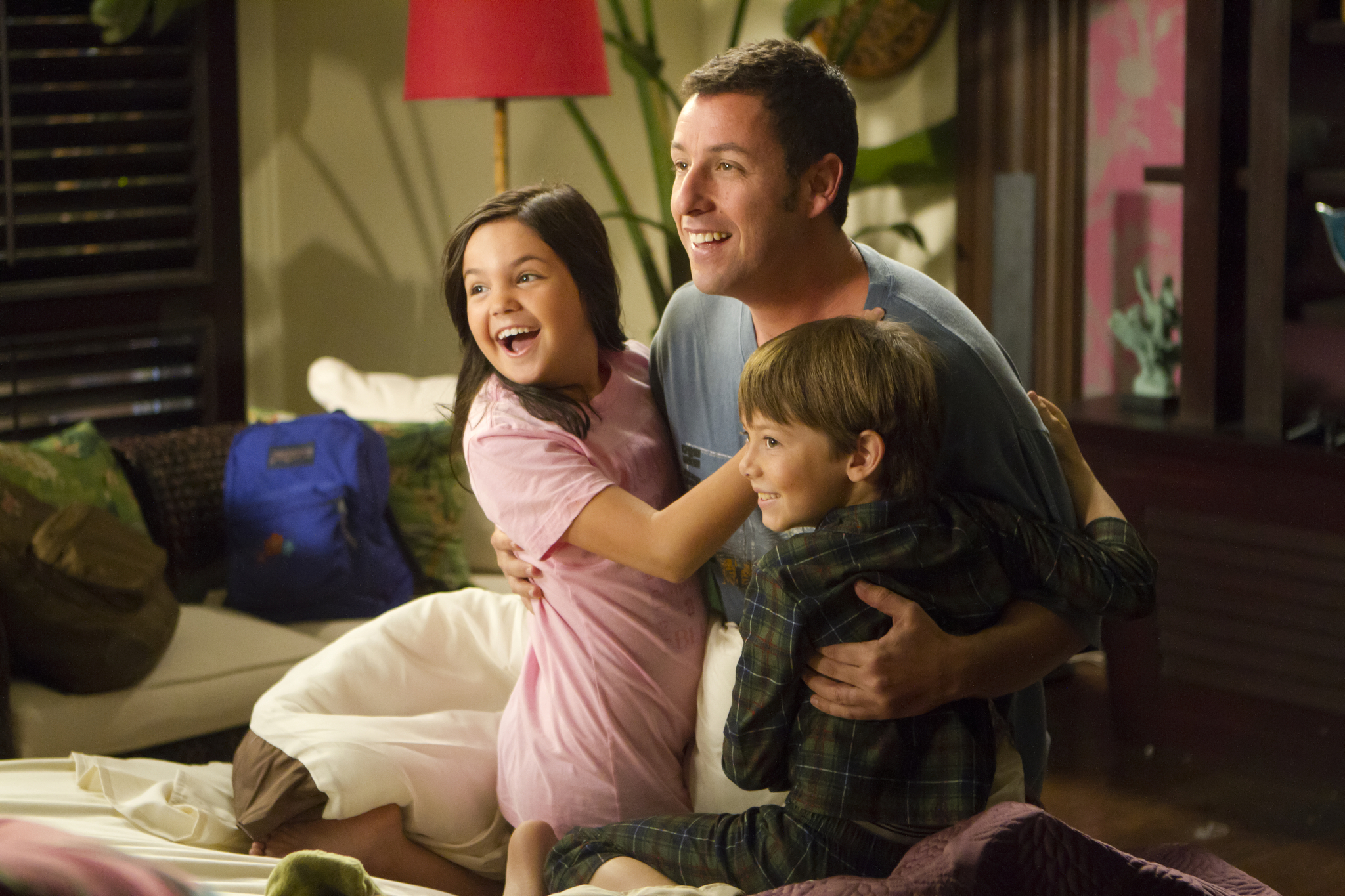 Still of Adam Sandler and Bailee Madison in Suvaidink mano zmona (2011)